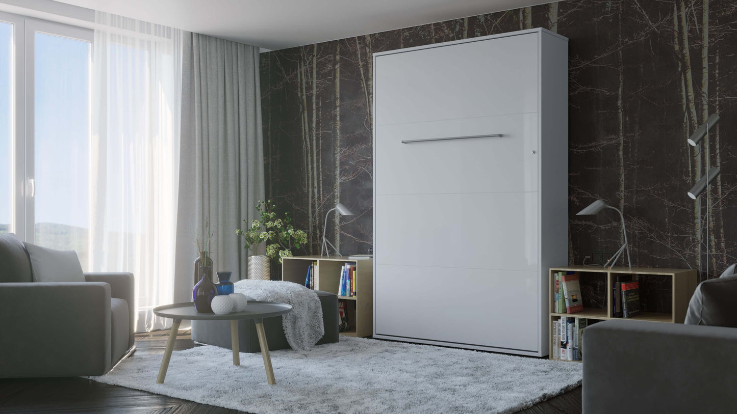 Vertical Murphy bed Invento European FULL size