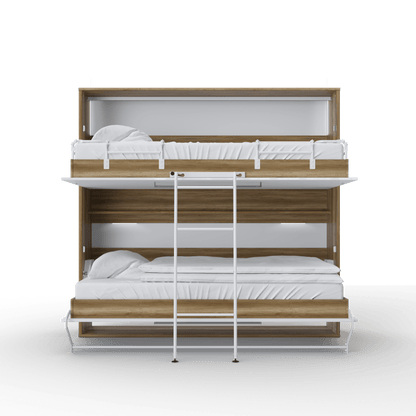 Murphy Bunk Bed OTIS European TWIN size with mattresses