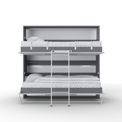 Murphy Bunk Bed OTIS European TWIN size with mattresses