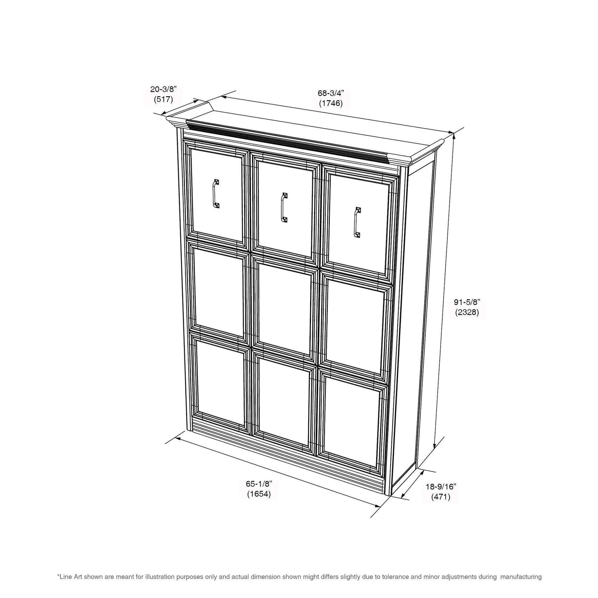 Adonis Queen Wall Bed