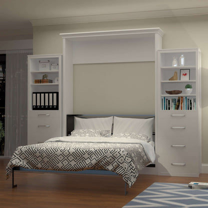 Alegra Queen Wall Bed with 2 Storage Towers